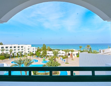 Chambre double vue jardin